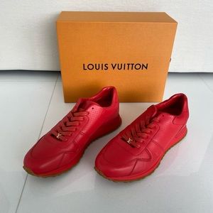 Supreme x Louis Vuitton Run Away Sneaker Red